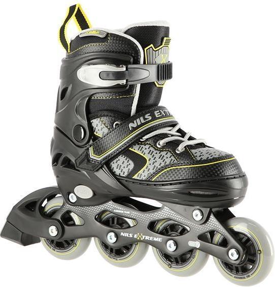 Nils NA14198 Schwarz-Gelb GRÖSSE L (39-42) INLINE-SKATES (39)