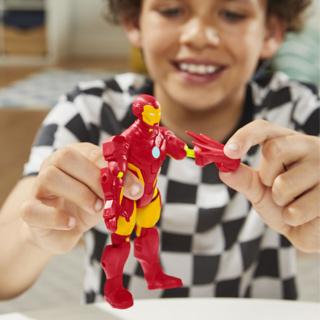 Actual product image Hasbro MixMashers Marvel Iron Man Avengers Mix-And-Match Action-Figur & Accessoires