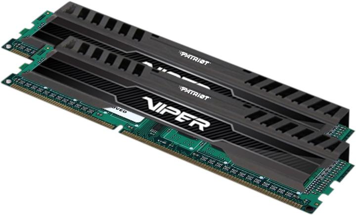 Image du produit Patriot Vipère 3 Mamba noire (2 x 8GB, 1866 MHz, RAM DDR3, DIMM)