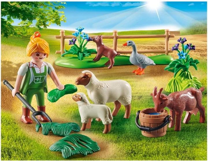 Actual product image Playmobil 70608 Gift set farmer with meadow animals (70608, Playmobil Country)