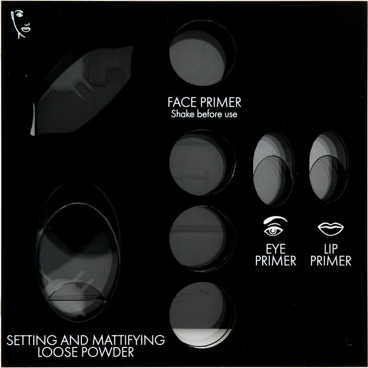 Produktbild Pupa Milano Pupa Matt Empty Makeup Display Schwarz mit 8 Fächern (Schwarz)