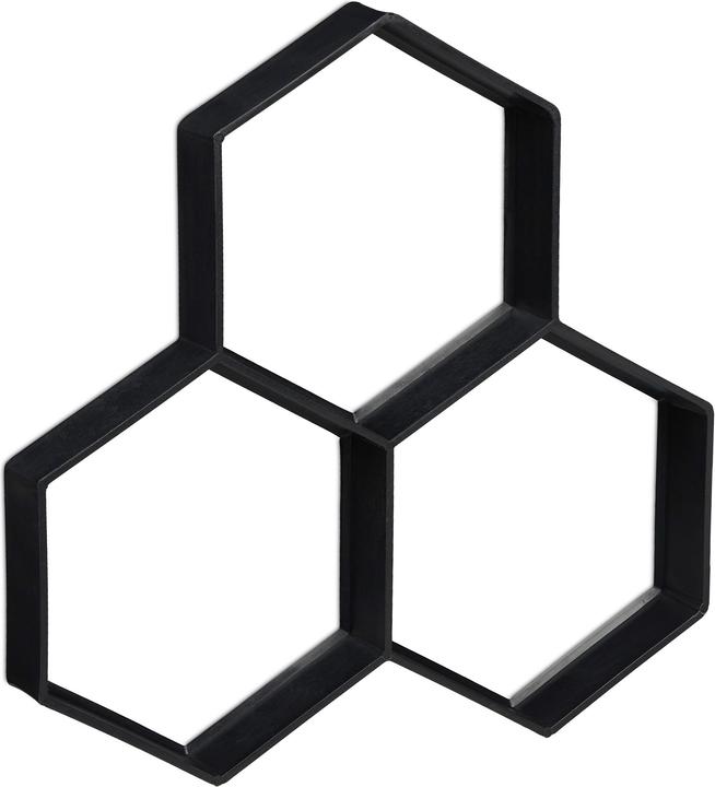 Actual product image Relaxdays Pavement shape hexagon (37 cm)