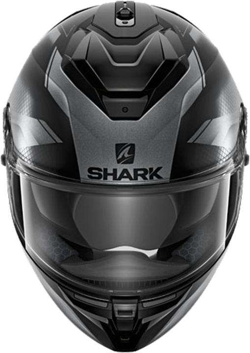 Image du produit Shark Casque Intégral Spartan Gt Elgen / Noir / Anthracite / Mat XS (XS)