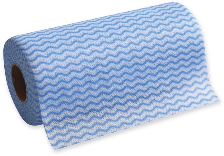 Image du produit Hygoclean Chiffons de nettoyage ECO, en rouleau, bleu (50 pcs)