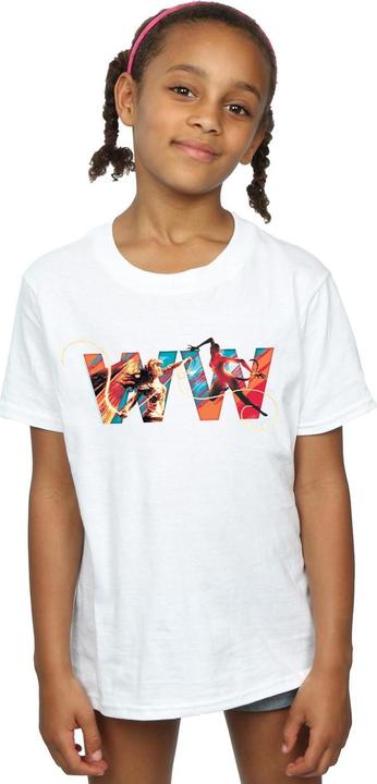 Immagine prodotto Wonder Woman 84 Symbol Maglietta Ragazze (140, 146)