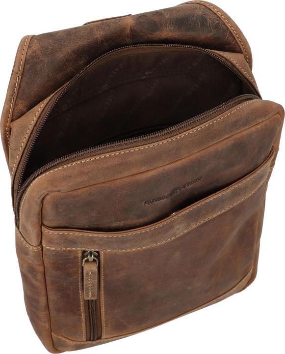 Produktbild Greenburry Vintage Umhängetasche Leder 41 cm