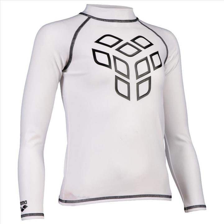 Actual product image Arena Unisex Jr Rash Vest L/S Graphic (164)