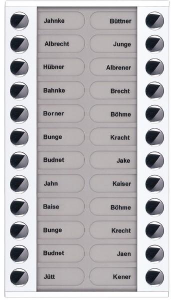 Produktbild TCS Klingeltastenerweiterung für Audio PET24-WS/04