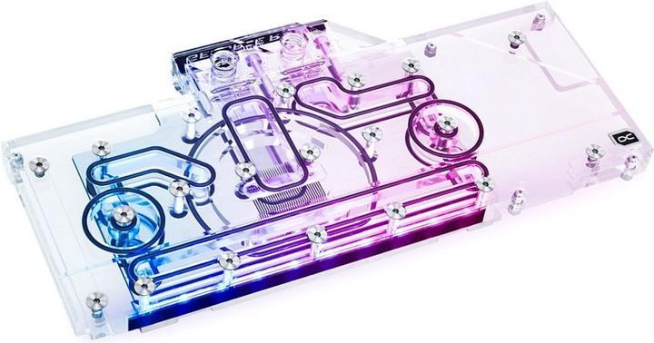 Alphacool Blocco di ghiaccio Aurora GPX-N RTX 3080/3090 Turbo con piastra posteriore