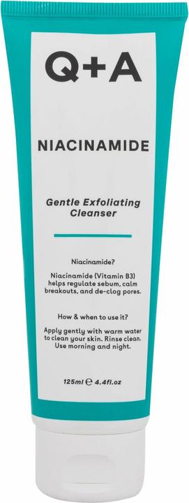 Q+A Niacinamide Gentle Exfoliating Cleanser (125 ml)