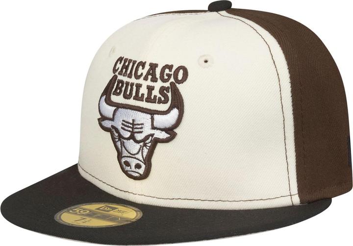 Produktbild New Era 59Fifty Cap - Chicago Bulls chrome / walnut - 8 (8)