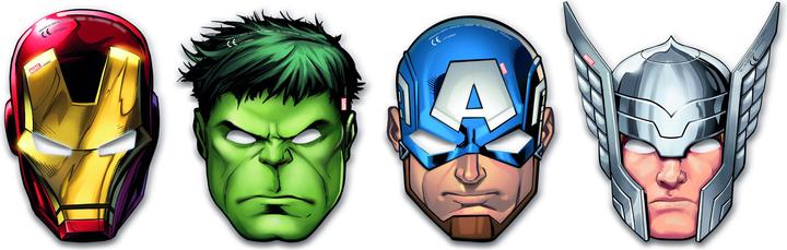 Image du produit Procos Masques Avengers (Taille unique)