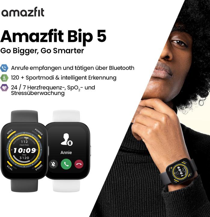 Produktbild Amazfit Bip 5 (38 mm)