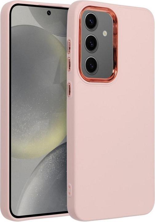 Immagine prodotto OEM Back panel cover FRAME Case for SAMSUNG S24 Plus powder pink (Samsung Galaxy S24+)