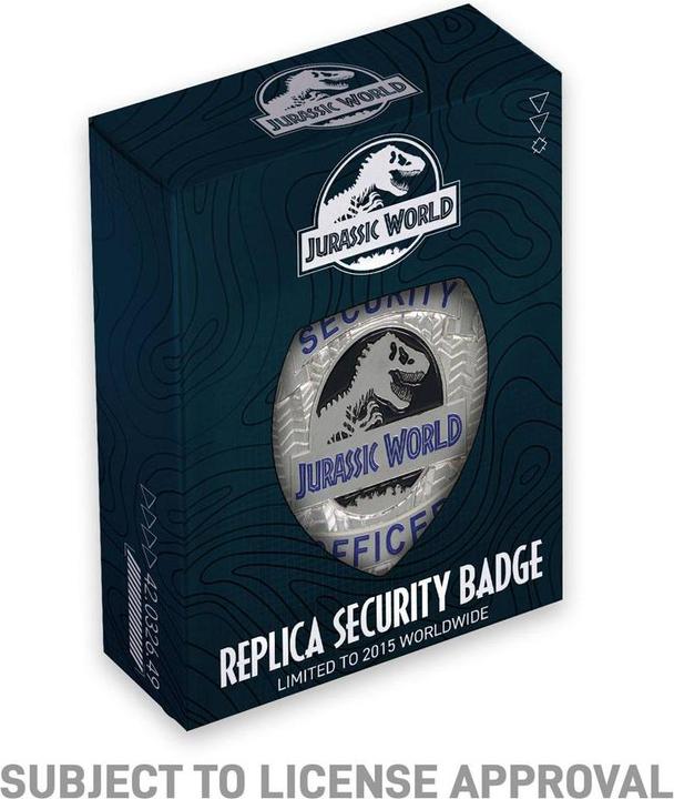 Immagine prodotto Fanattik JURASSIC WORLD - Distintivo di sicurezza - Edizione limitata