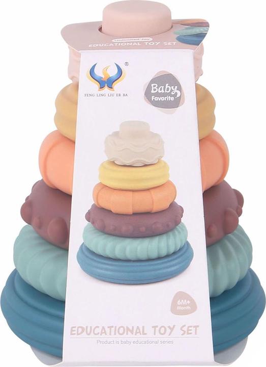 Immagine prodotto Feng Ling Torre impilabile per bambini pastello