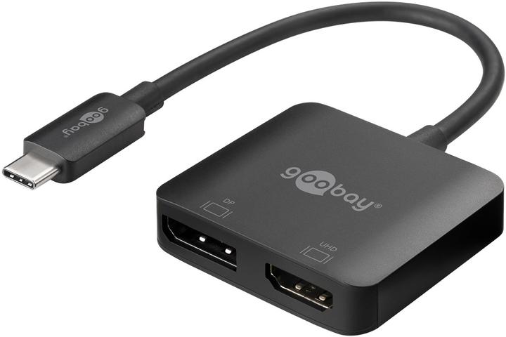Immagine prodotto Goobay Adattatore USB-C per DisplayPort e HDMI (DP, HDMI, 12 cm)