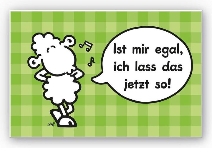 Produktbild Sheepworld Worthelden Egal (70 x 100 cm)
