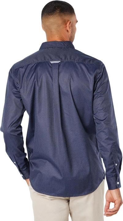 Actual product image Universal Textiles Mens Zizi Textured Long-Sleeved Shirt (S)