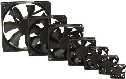 Actual product image Titan TFD-7010M12Z case fan (70 mm, 1 x)