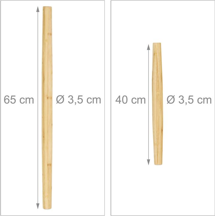 Actual product image Relaxdays Rolling Pin