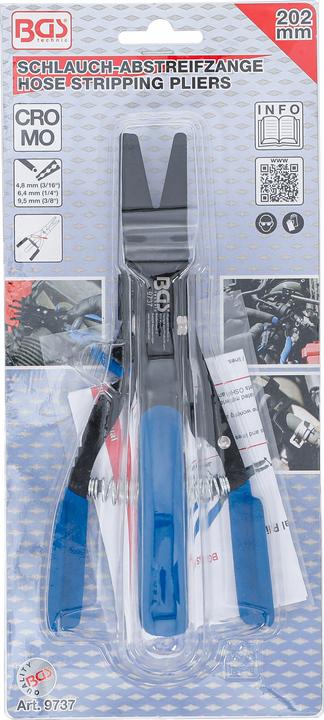 Image du produit BGS Pince écarte-tuyaux | avec blocage | 202 mm (202 mm)