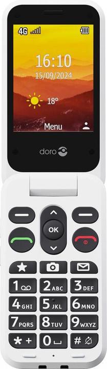 Actual product image Doro Leva L31 Basic Phone, red/white (2.80", 2 Mpx, 4G)