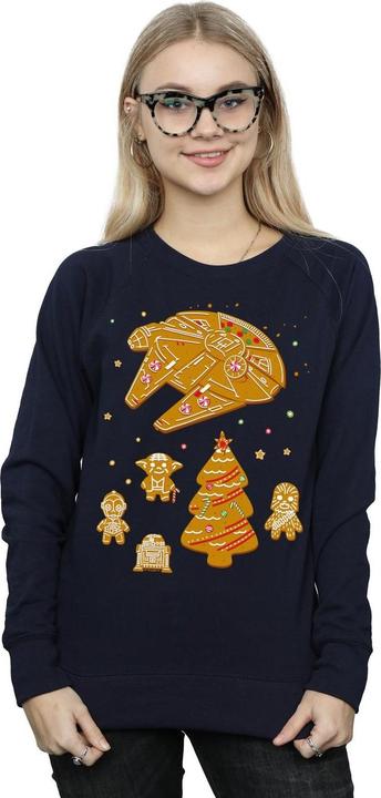 Actual product image Star Wars Womens/Ladies Gingerbread Rebels Sweatshirt (S)