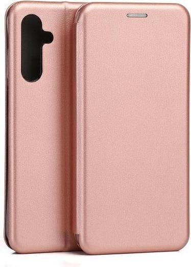 Produktbild Beline Etui Book Magnetic Samsung A15 A156 różowo-złoty/rose gold (Samsung Galaxy A15)