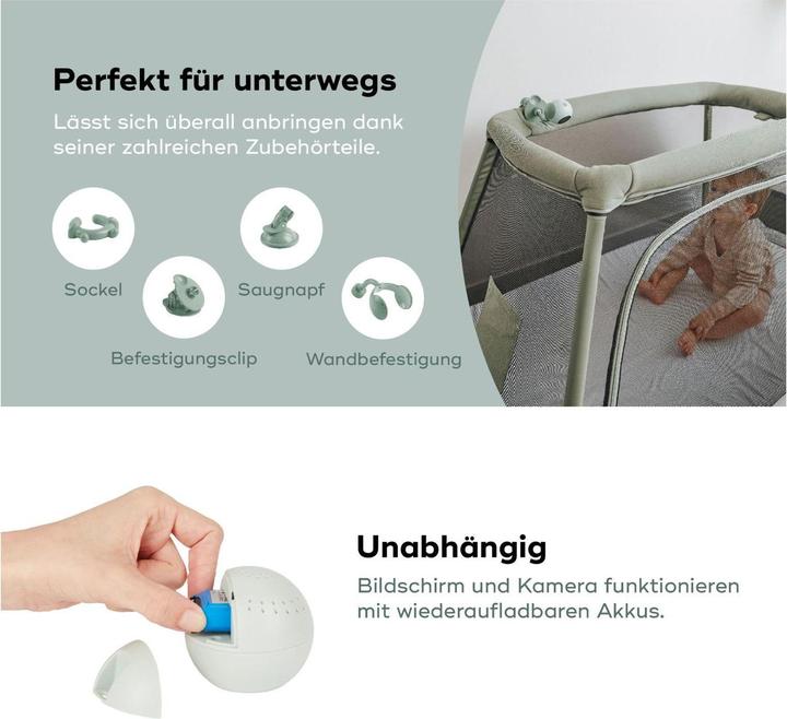 Actual product image Babymoov Yoo Go + HD (Video & Audio, 300 m)