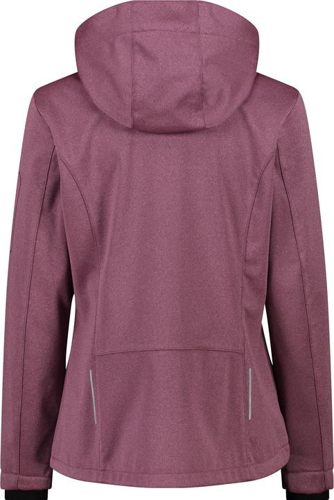 Produktbild CMP Campagnolo Women's Jacket Zip Hood Melange Softshell (48, 3XL)