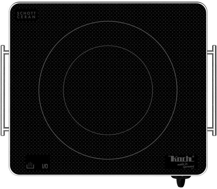 Image du produit Plaion Plaque vitrocéramique 2 circuits 2100 watts