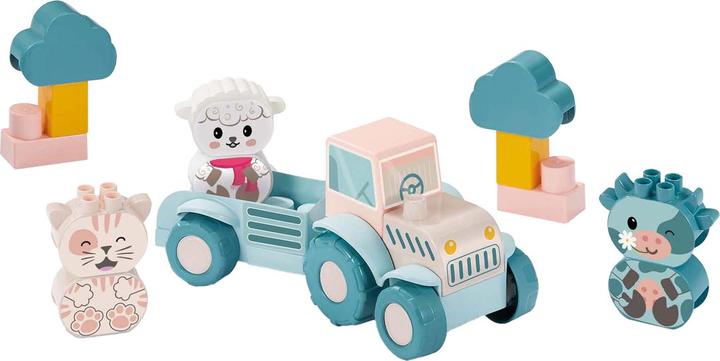 Actual product image Abrick Ecoiffier Baby Mein erster Traktor mit lustigen Tieren