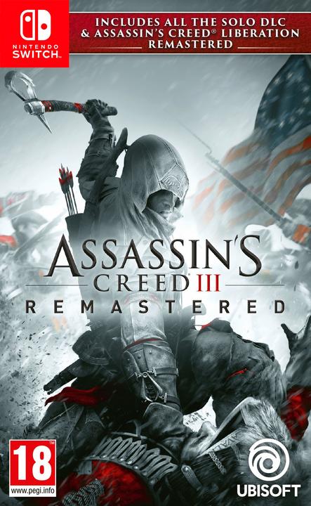Actual product image Ubisoft Assassin's Creed III (3) + Liberation HD Remaster (Switch, Switch Lite, Switch OLED, EN)