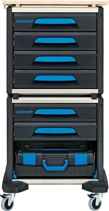 Gedore 1110 WMW S-02 WorkMo B2 with 72-piece tool set (72 x)