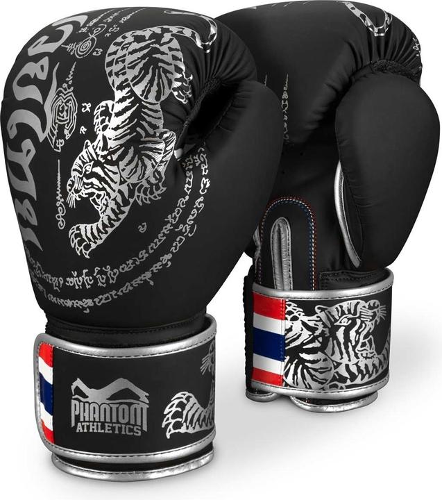 Produktbild Phantom Athletics Boxhandschuhe Muay Thai - Limited Silver Edition (12 OZ, One Size)