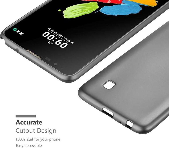 Produktbild Cadorabo TPU Matt Metallic Cover (LG Stylus 2)