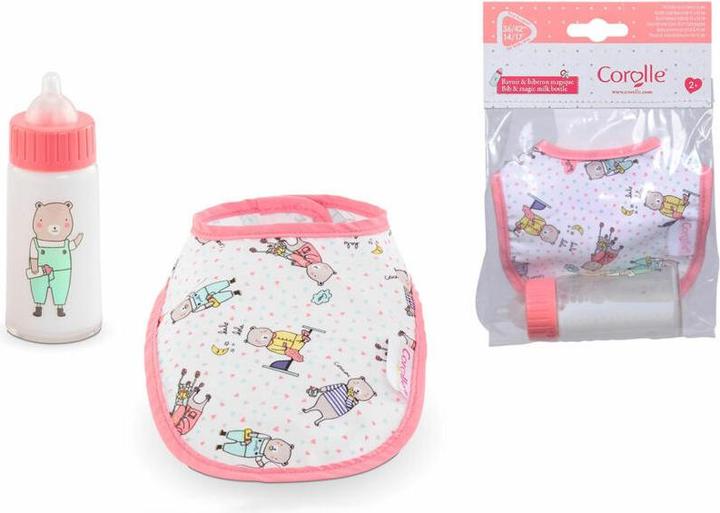 Image du produit Corolle Cor. MGP 36-42cm bavoir + biberon