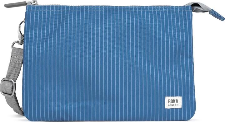 Produktbild Roka London Carnaby Crossbody XL Medium Wash Recycled Canvas