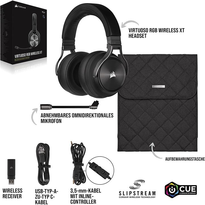 Actual product image Corsair Virtuoso XT (Wireless, Cable)