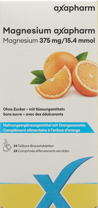 Image du produit Magnesium Vital Brausetablette 375 mg (24 pièce(s), Comprimé effervescent, Cachets, 207 g)