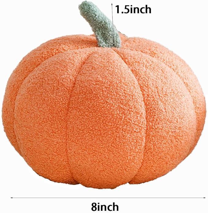 Actual product image Alopini Plush pumpkin cushion - Decorative cushion for the home - Suitable for babies & toddlers 0-3