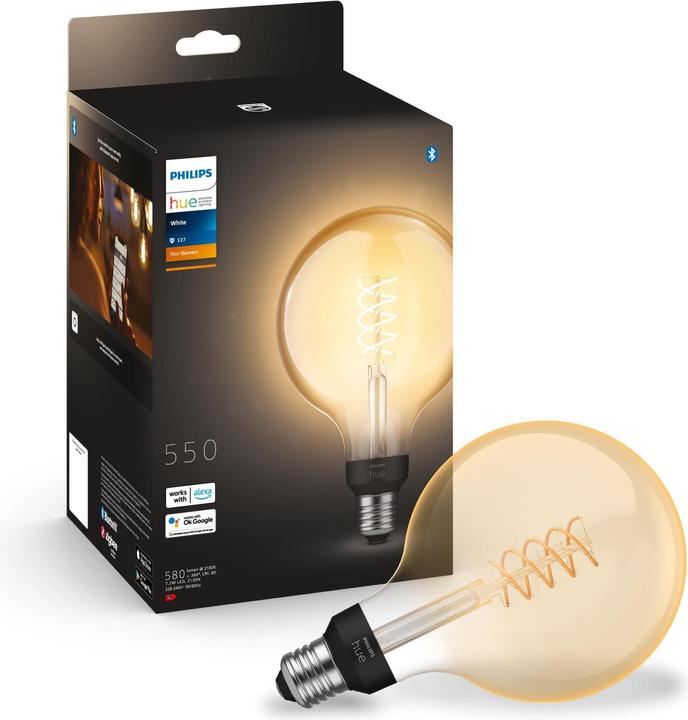 Produktbild Philips Hue Giant BT (E27, 7 W, 550 lm, 1 x, G)