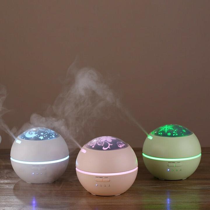Image du produit JTI Humidificateur et veilleuse - Vert