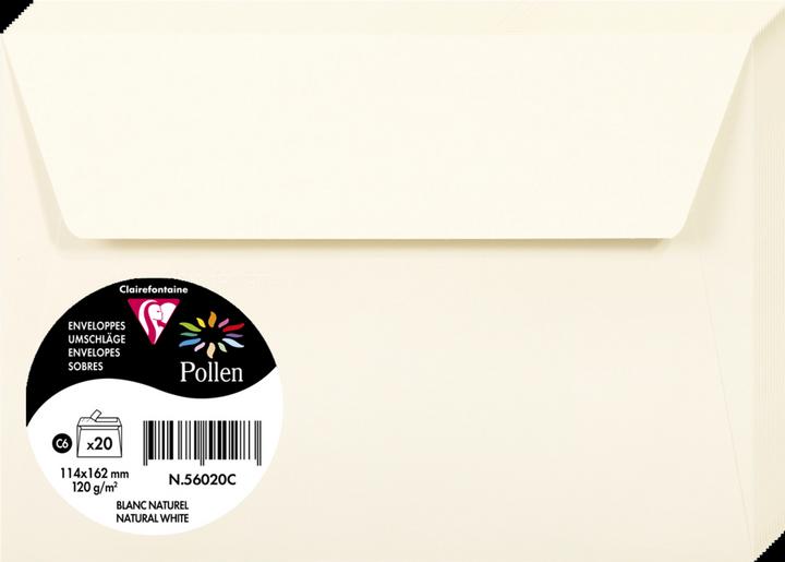 Produktbild Pollen Umschläge (C6, 20 x)