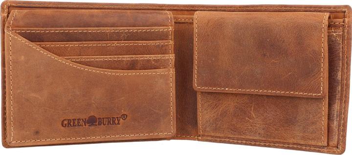Actual product image Greenburry Vintage star sign wallet leather 12 cm