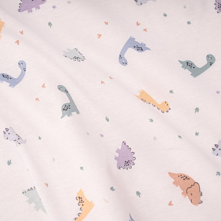 Actual product image Julius Zöllner Jersey winter sleeping bag, Little Dinos (86 cm)