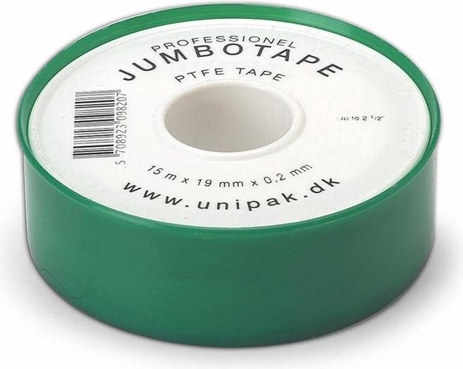 Image du produit Unipak RUBAN TEFLON JUMBO 10MX19MM