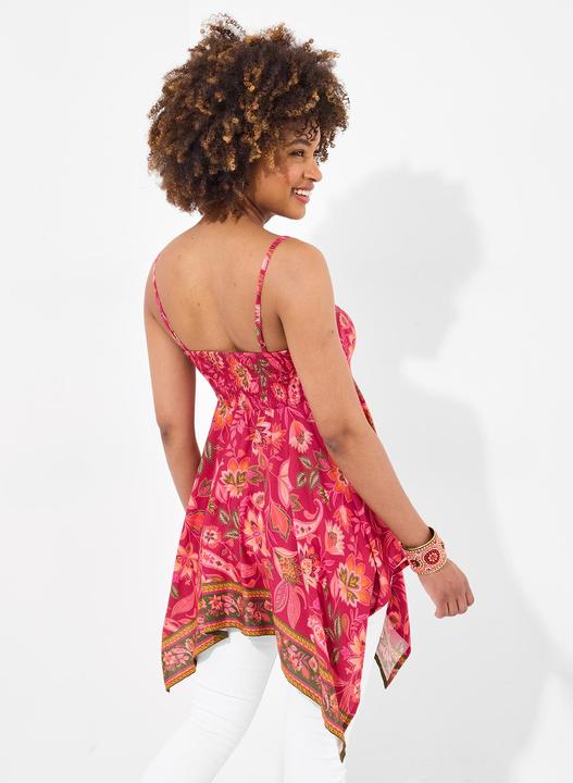 Produktbild Joe Browns Floral Shirred Waist Asymmetric Hem Top (8)