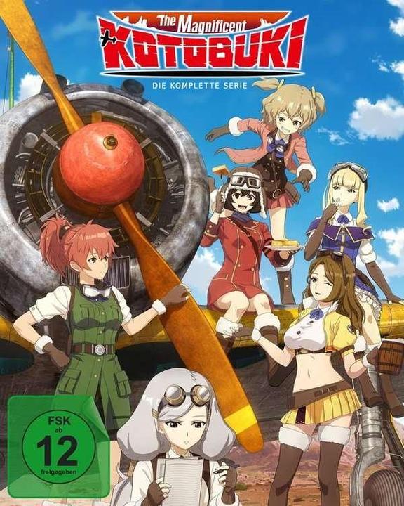 Produktbild The Magnificent Kotobuki - Gesamtbox (Episode 1-12) (3 Blu-rays) (3D DVD, Deutsch, Japanisch)